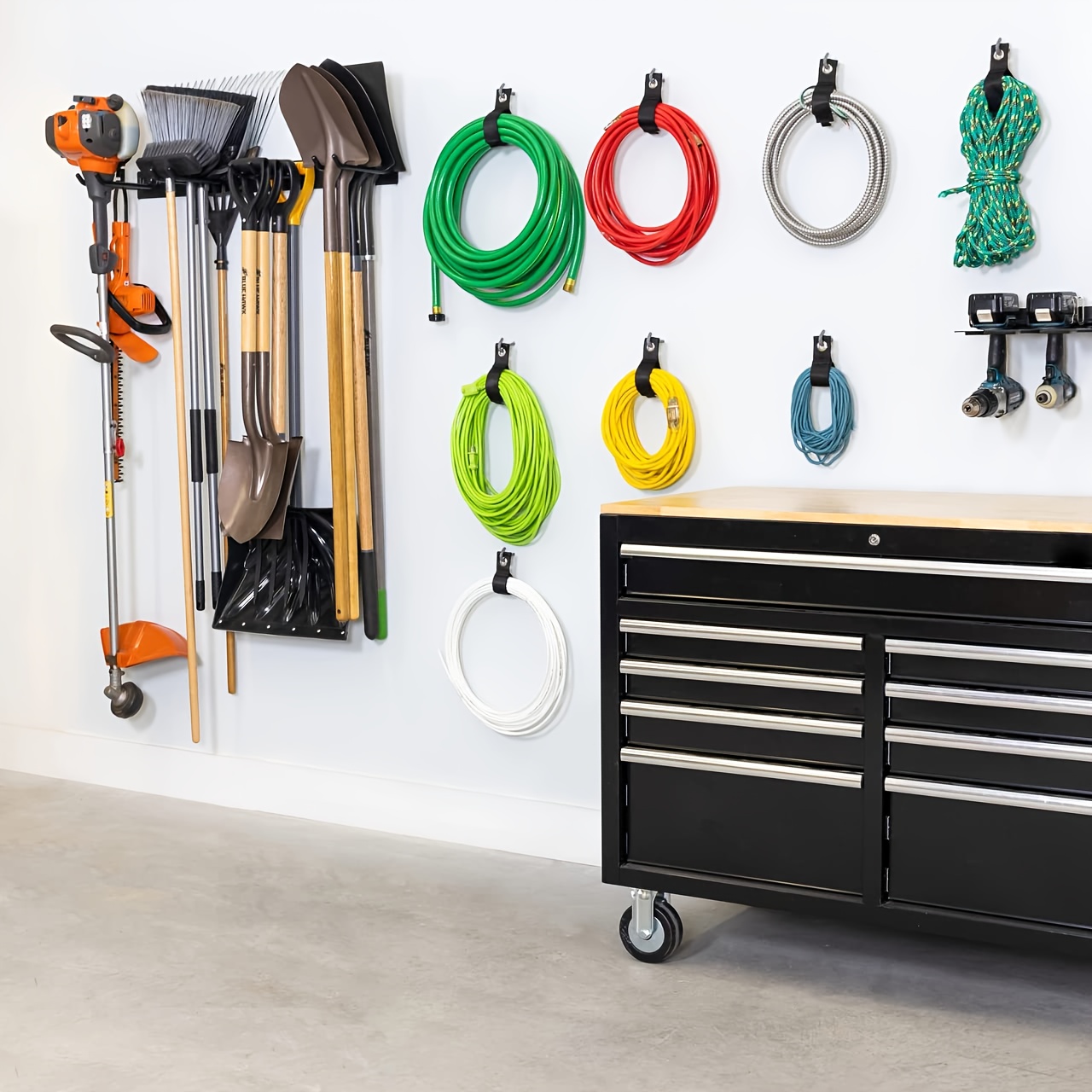 Garage Ratchet Extension Tool Holder / Organizer
