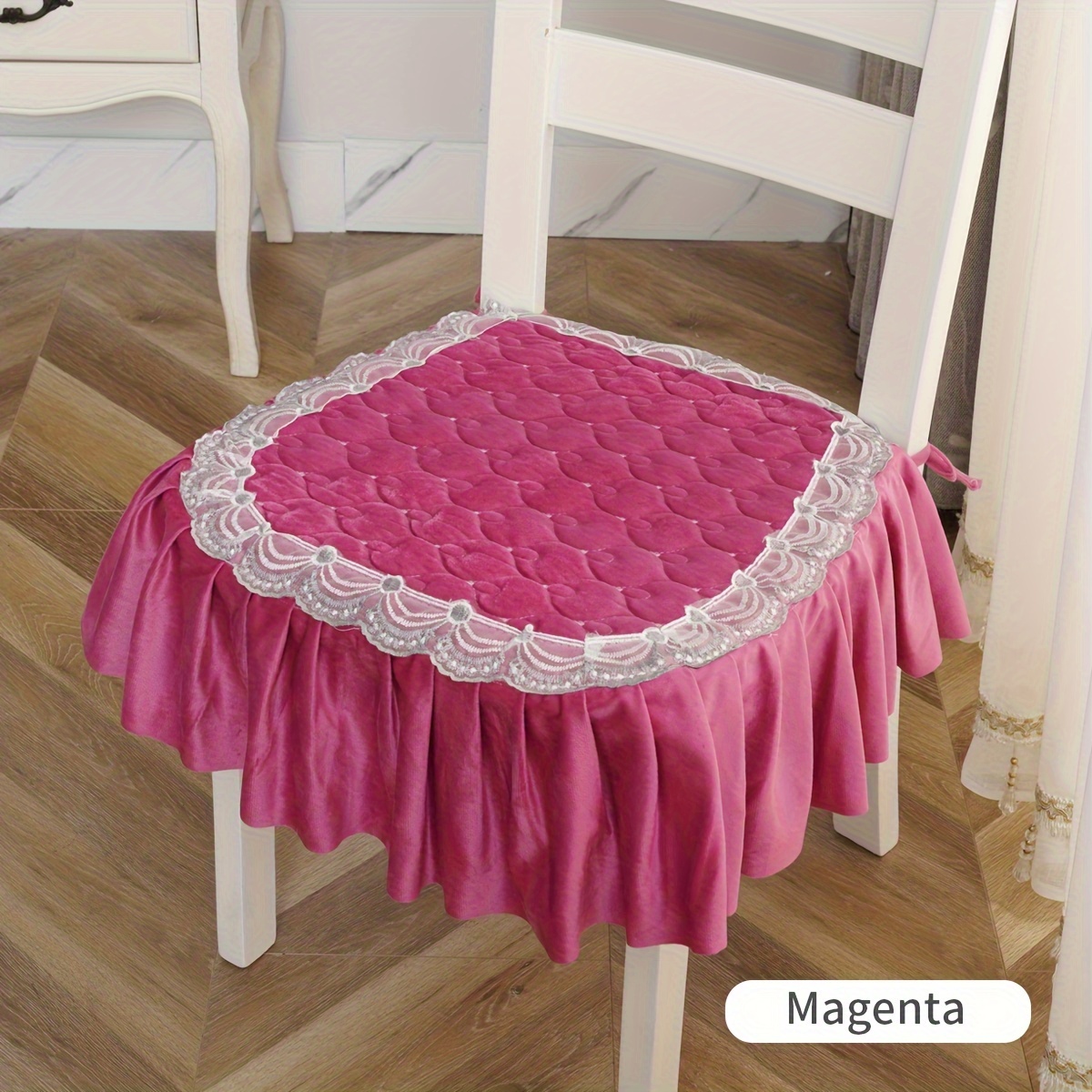 Horseshoe Skirt Chair Seat Cushion Cover Suitable For - Temu