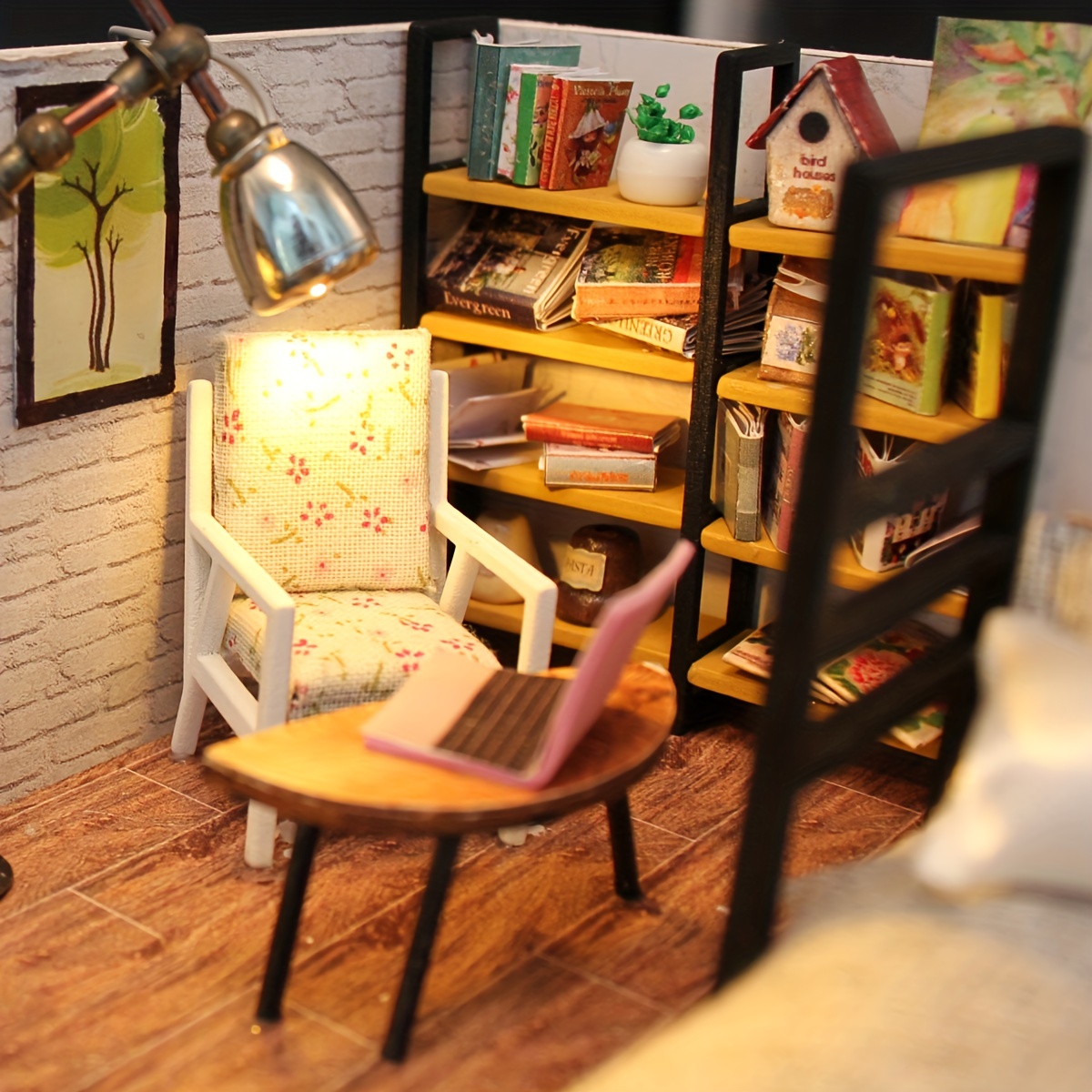 Romantic Cute Dollhouse Miniature Diy House Kit Creative - Temu