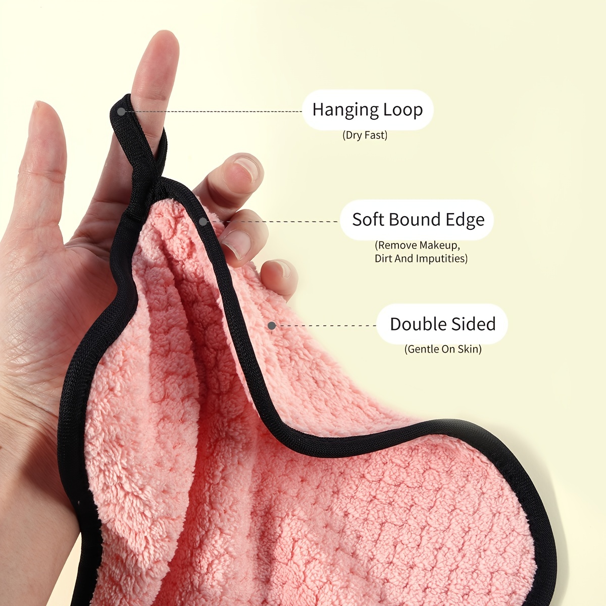 4 pack Square Makeup Removal Towels