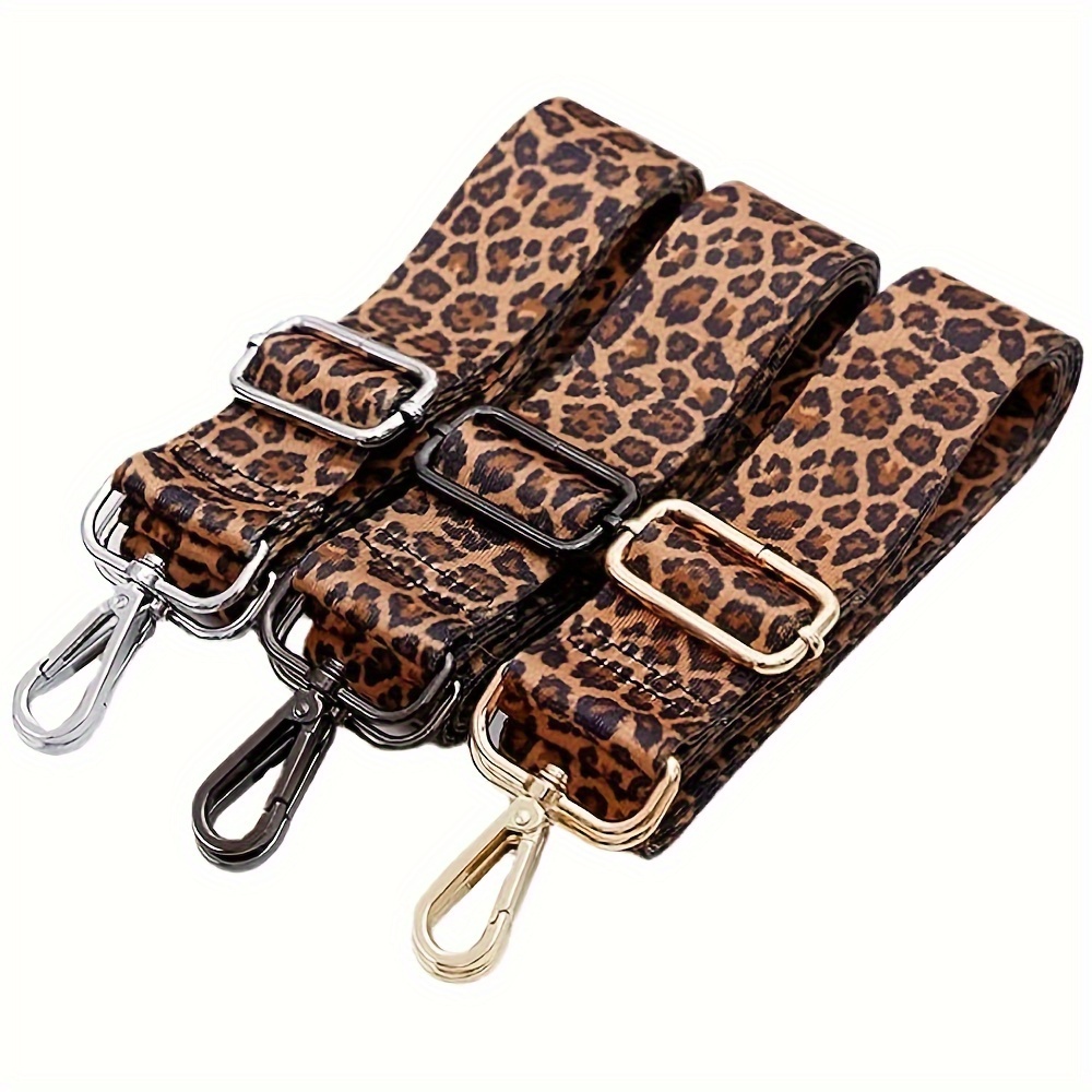 Replacement Purse Straps Crossbody Wide Leather Leopard Purse