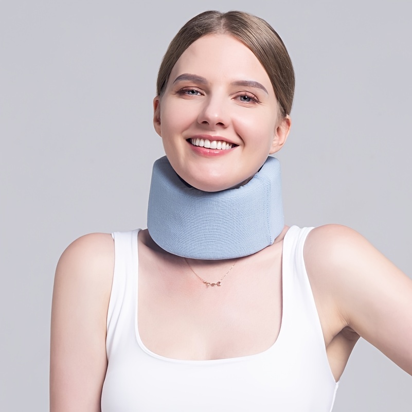 Soft Foam Neck Brace Cervical Collar Adjustable Neck Support Brace For  Relieves Neck Pain And Spine Pressure, Neck Collar After Whiplash Or Injury