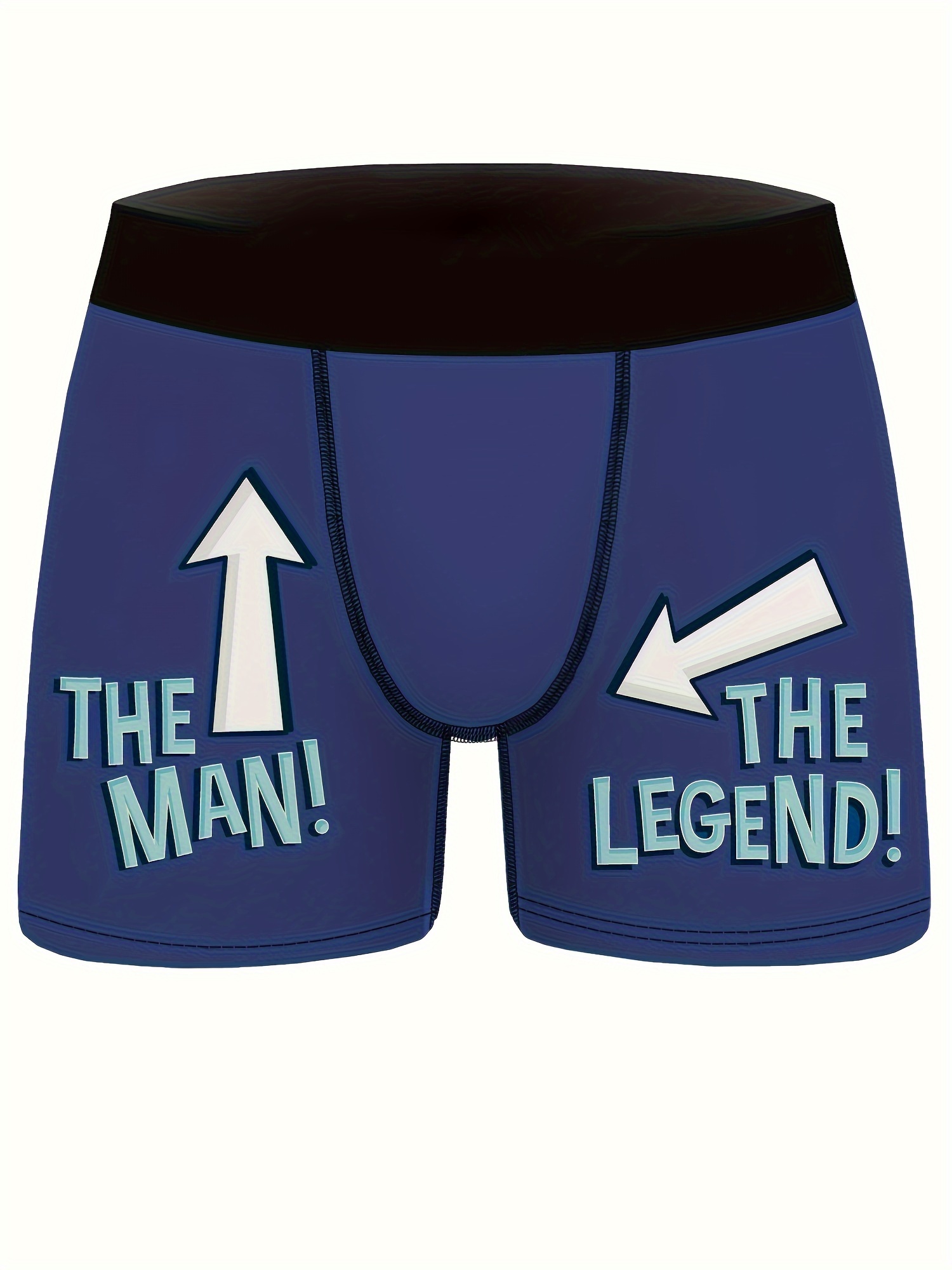 Gift Boxed Men's Cartoon Pattern Cute Boxer Briefs High - Temu