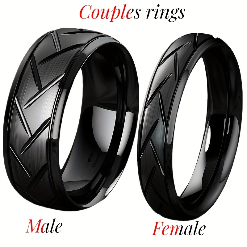 1pc Black Men's Silicone Ring, 8.7mm Sports Ring for Men,Temu