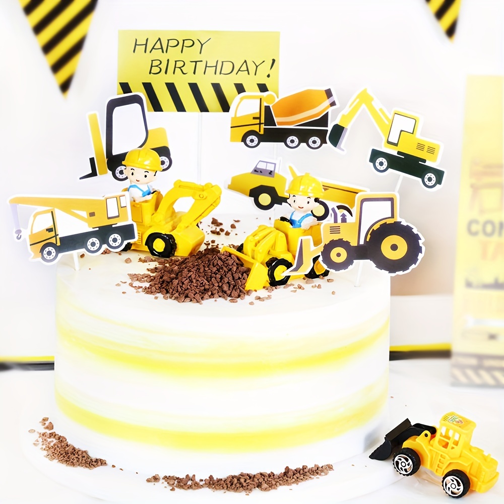 The coolest construction theme party! - My Pretty Pretty