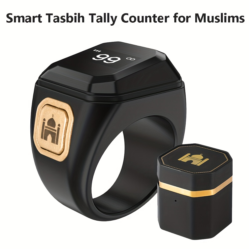 Islamic Muslim Tasbih Prayer Beads Finger Counter Muslim Digital