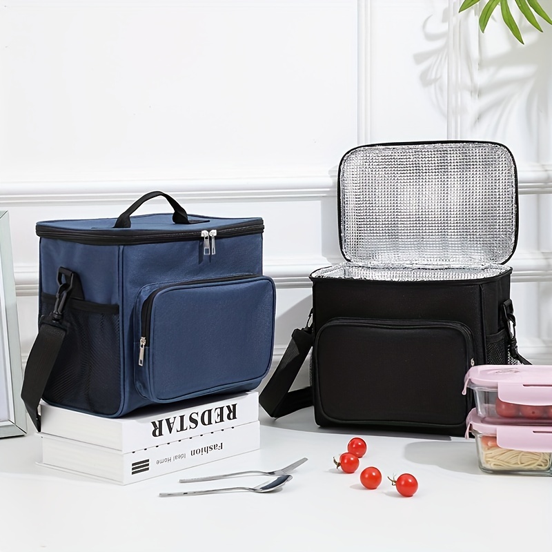 bolsa de mano para Bento Box impermeable, bolsa de almuerzo térmica para  mujeres, hombres, trabajo, bolsa de almuerzo para niños para picnic, viajes  escolares