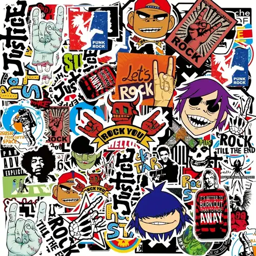 Rock Stickers - Temu