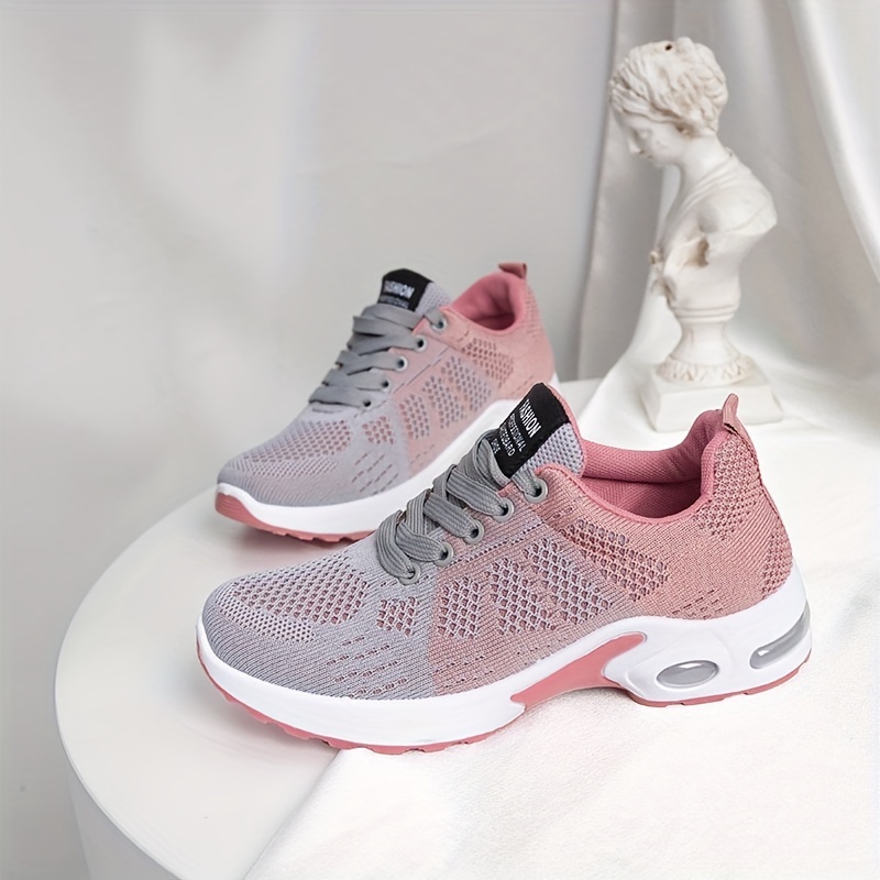 Pink colour deals sports shoes