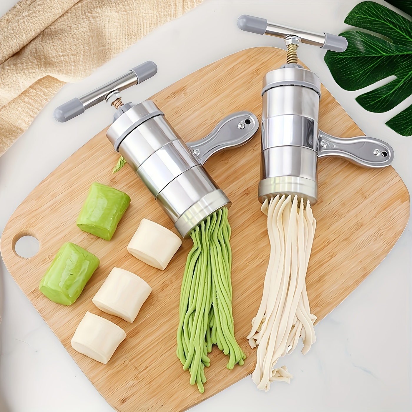 Handheld Noodle Press Gun Cordless Portable Pasta Noodle Maker USB Charging  Utility Kitchen Gadget