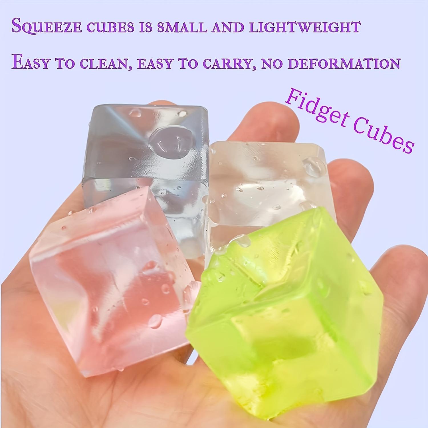 Small Ice Cube Decompressing Toy Fun Stress relieving - Temu