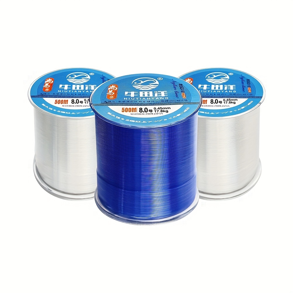 Buy 2 Roll Monofilament Fishing Line, 8.0 Spool 0.45mm 100 Meters