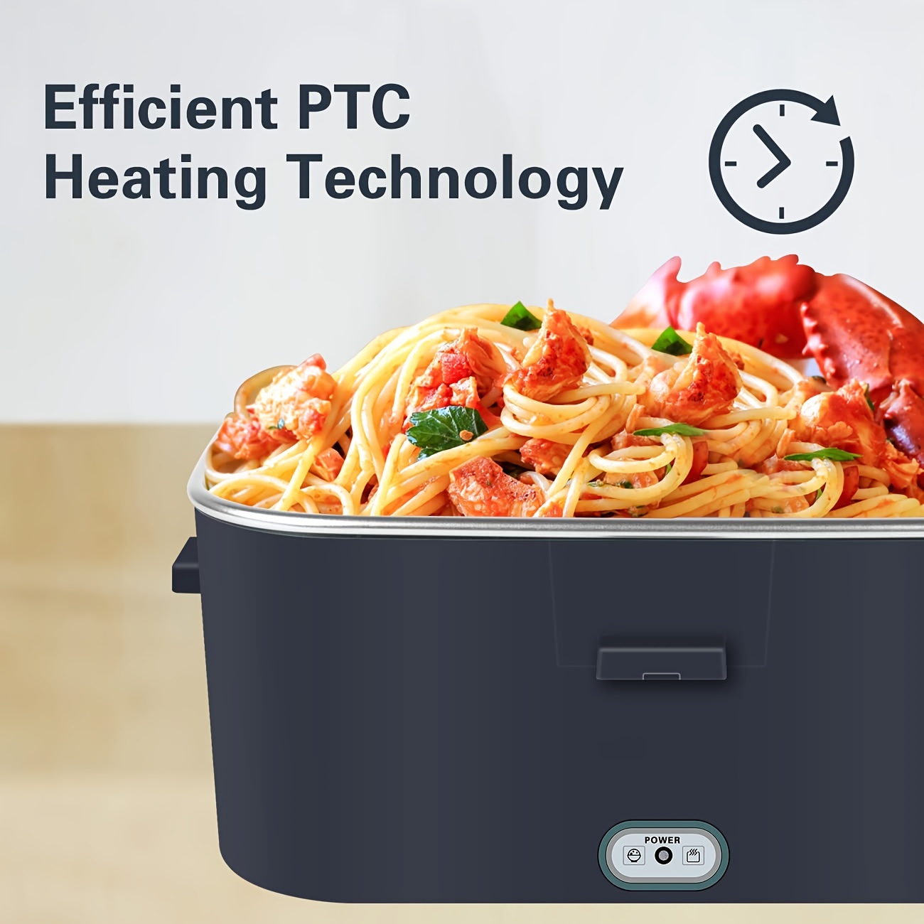 Electric Lunch Box Food Heater, 3 in 1 Food Warmer 12V 24V 110V