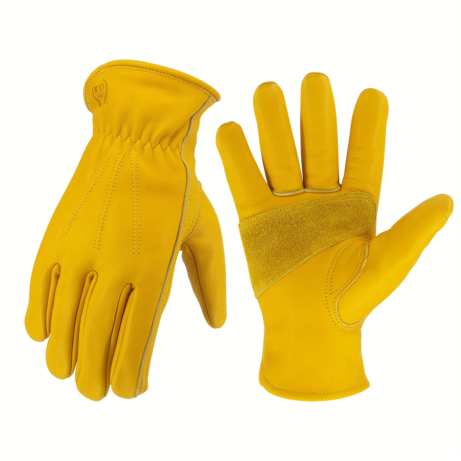 Vgo 1 par de guantes para motosierra,Guantes de trabajo de seguridad, Guantes mecánicos, cuero sintético, 12 capas de protección para motosierra  (SL9772CSCT) : : Bricolaje y herramientas