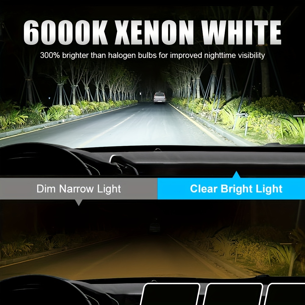 2Pcs Turbo H7 LED Headlights 1:1 Mini Size HeadLamp Wireless 18000LM CSP  Chips Led H7 Light For Car Bulb 6500K White 12V 55w