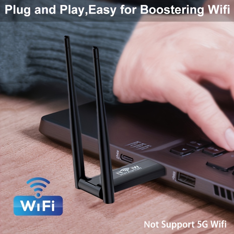 Wireless Wifi * Amplifier, 300Mbps 2.4G Portable * Booster Repeater,  USB-Powered High-Power WiFi Hotspot Extender For Computer Office Indoor