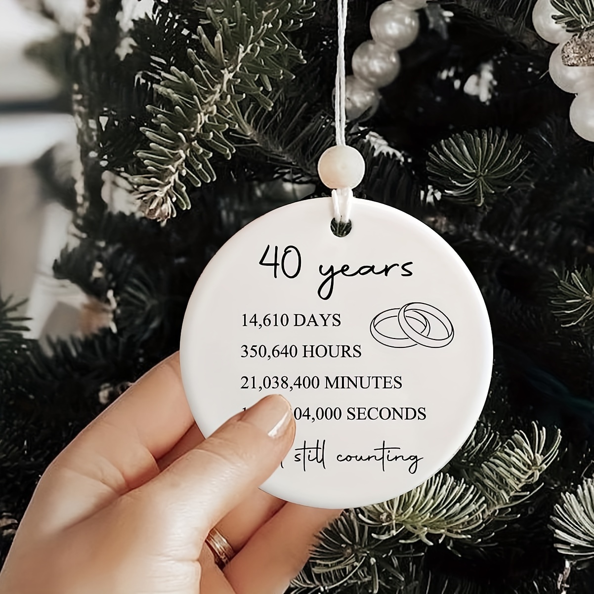 Tela con collage di foto personalizzata per il 40 anniversario di  matrimonio Idea regalo per il 40 anniversario per i genitori Regalo  personalizzato per l'anniversario di rubino -  Italia