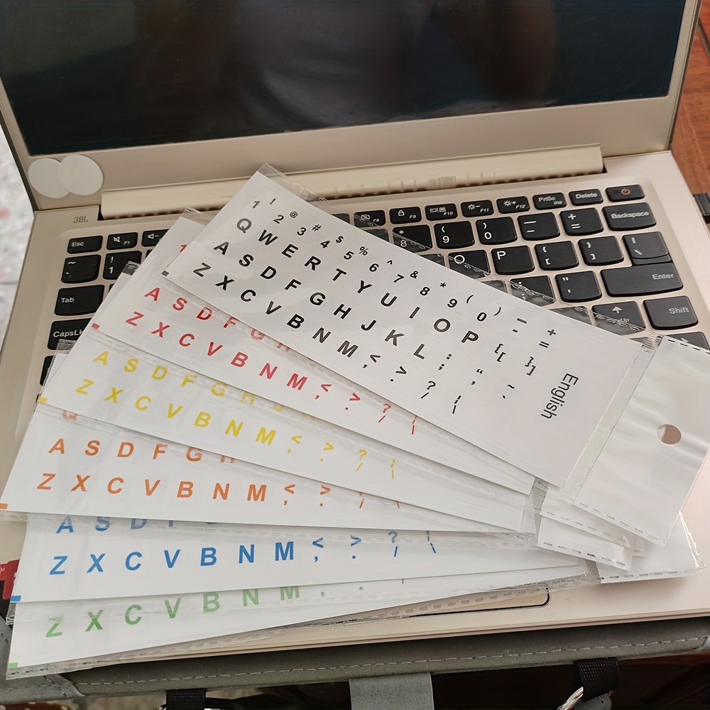 Colourful Transparent Keyboard Covers: The Perfect Birthday/easter/boy/girlfriend Gift Notebook And Laptop Accessories!