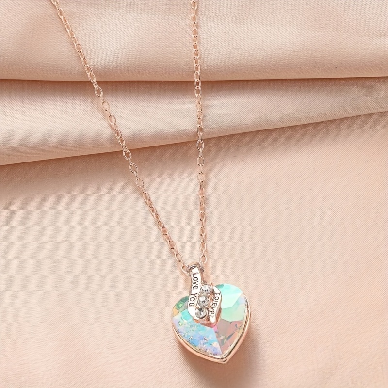 Necklace Gold Ladies Elegant, Valentine's Day Gifts Women