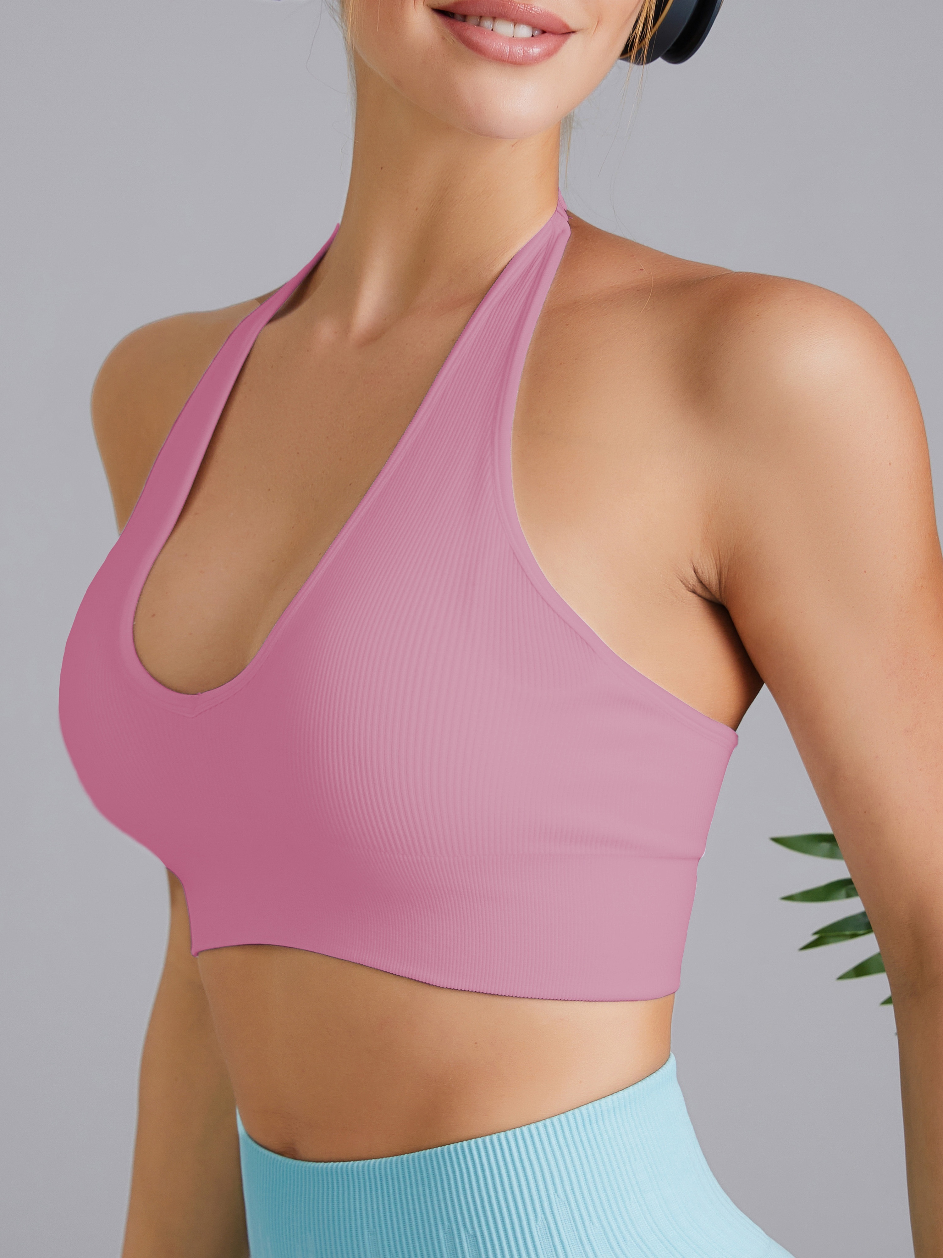 Sexy Laser Reflective Deep V Runderwear Bra For Women Perfect For Fitness,  Gym, Yoga And More! From Makeup99, $4.99