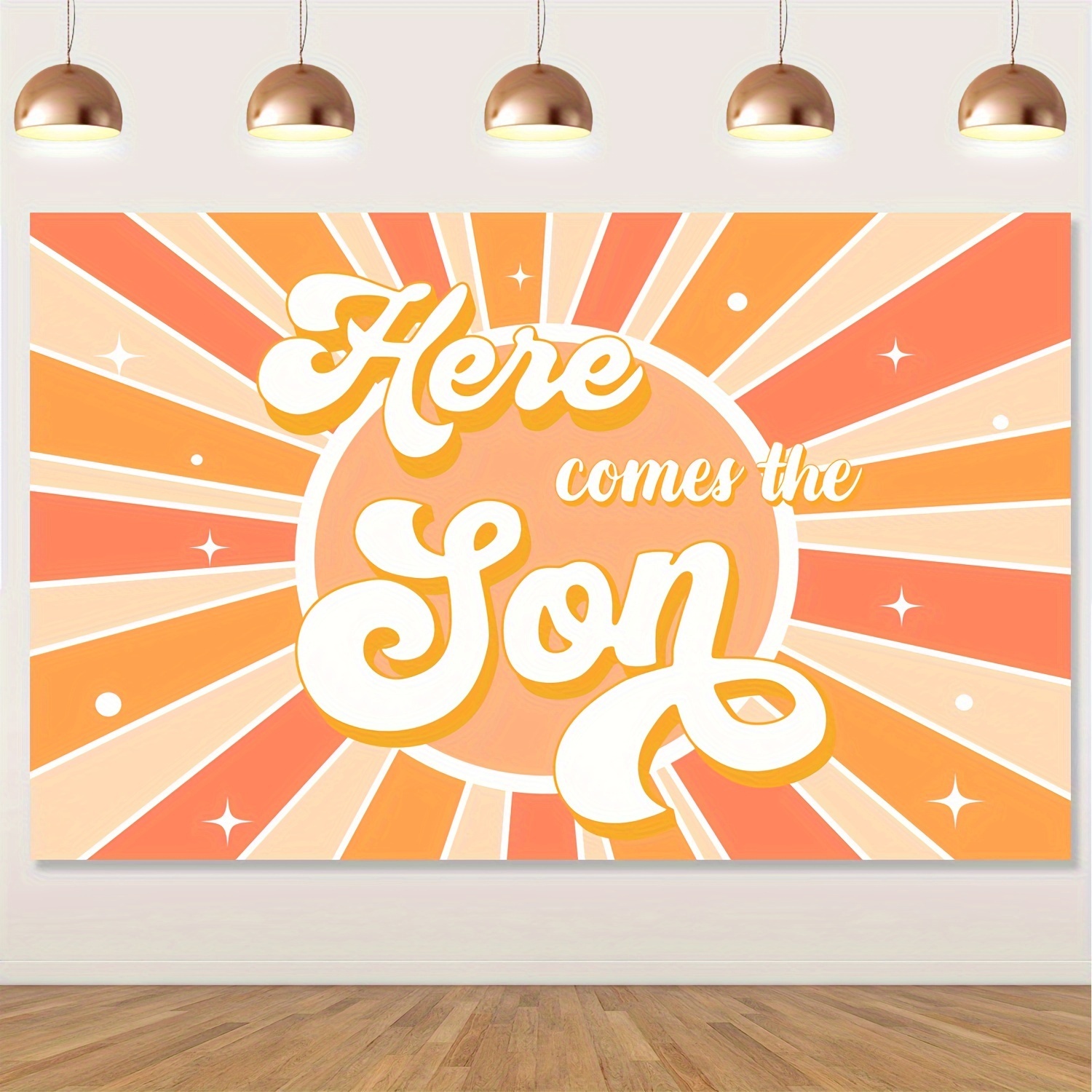 Comes Son Baby Shower Decorations Comes Son Baby Shower - Temu