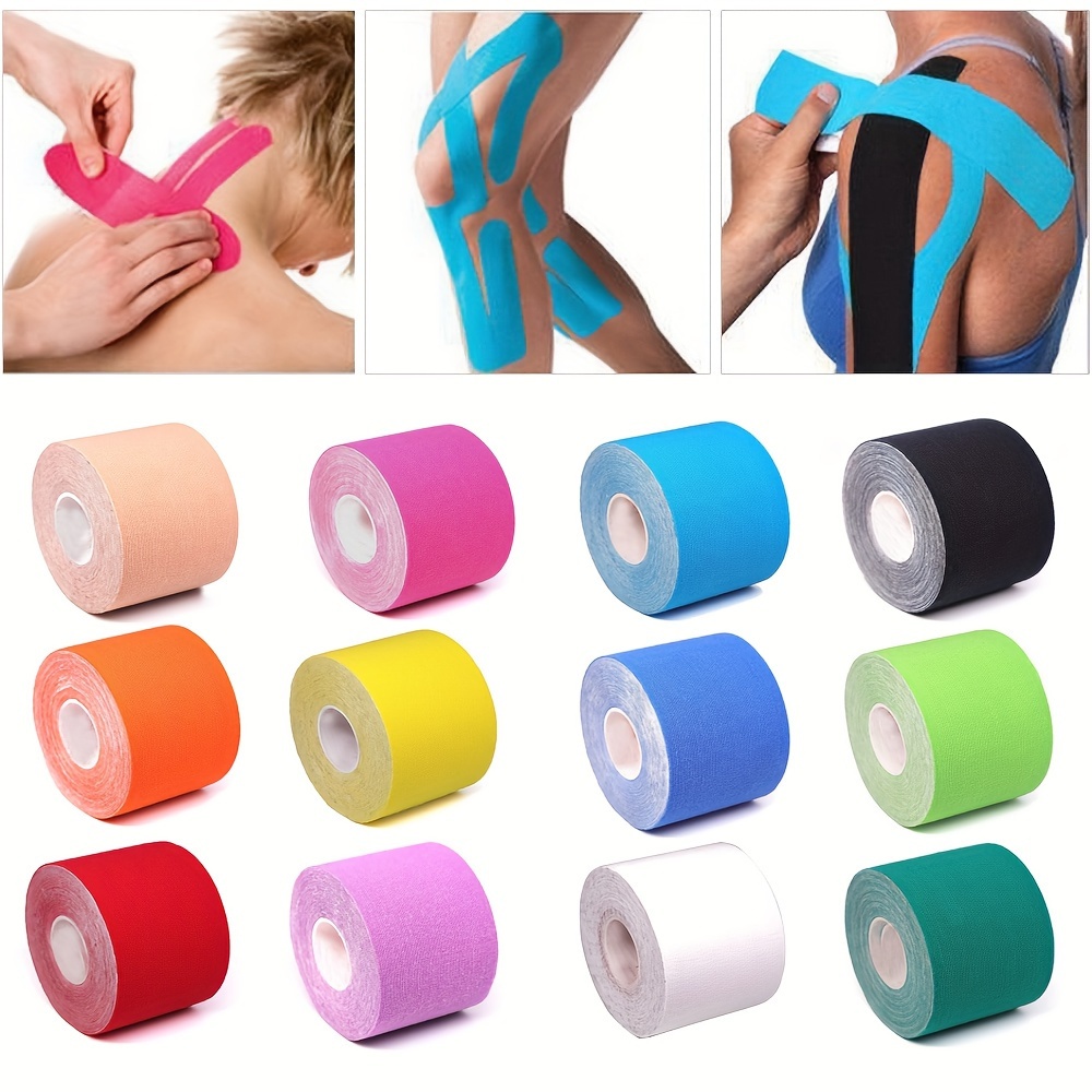 Waterproof Breathable Kinesiology Tape Athletic Elastic - Temu