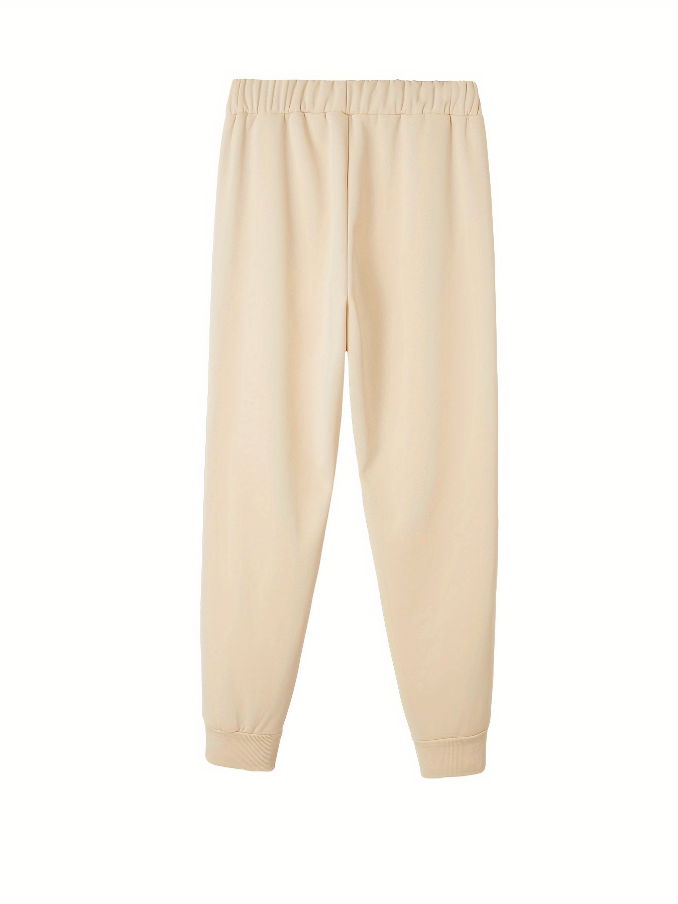 Xmas Casual Pants Women's Graphic Print Fleece Harem Trousers