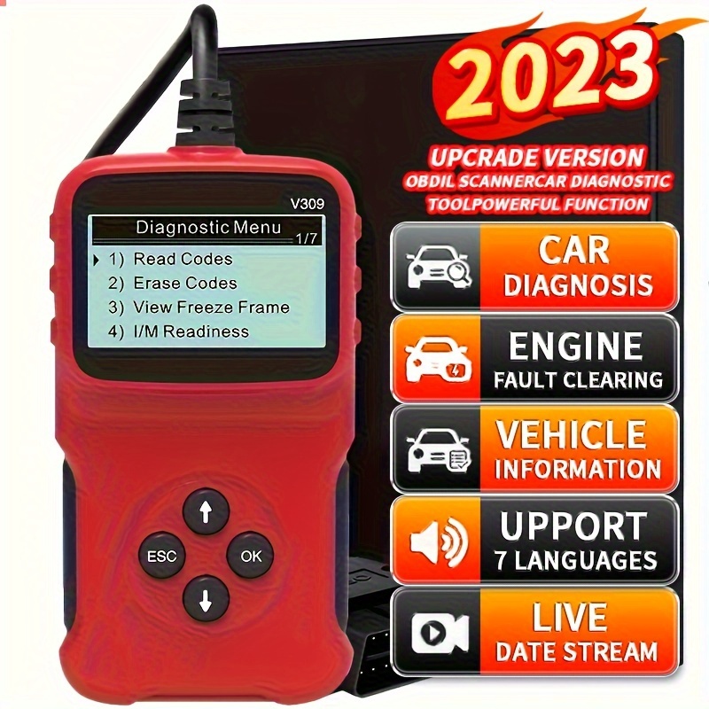 MOTOPOWER MP69033 OBD2 Scanner Review! 