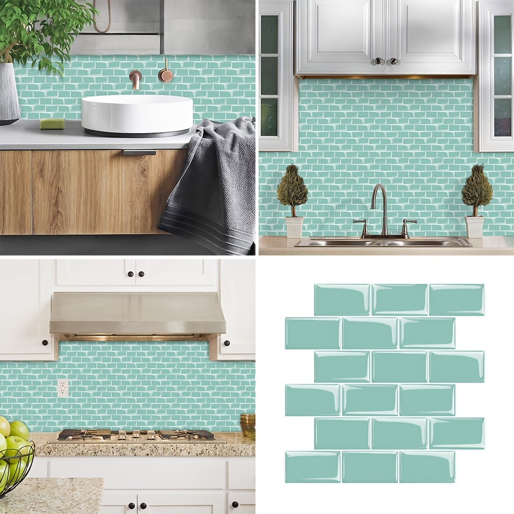 3d Peel And Stick Backsplash Peel And Stick Tile - Temu