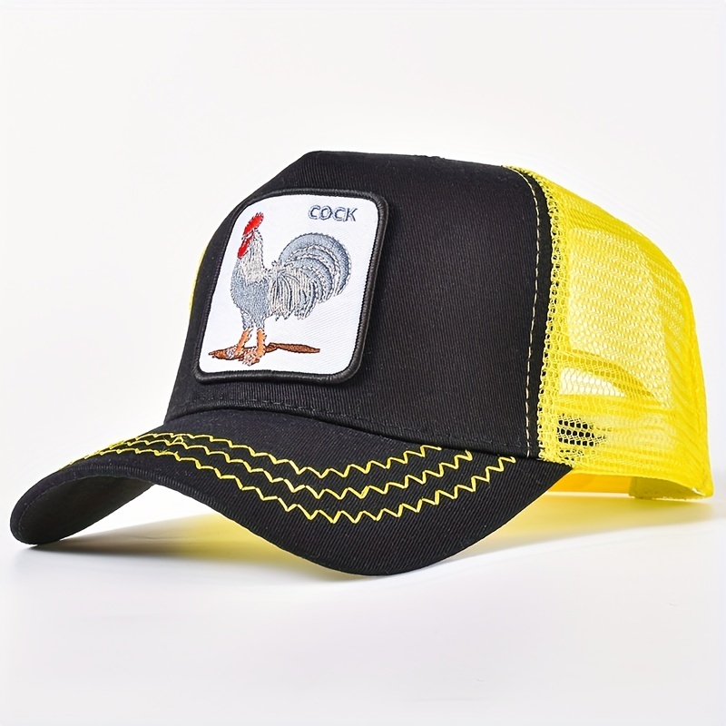 Goorin Bros The Cock Trucker Mens Hat (White/Yellow)