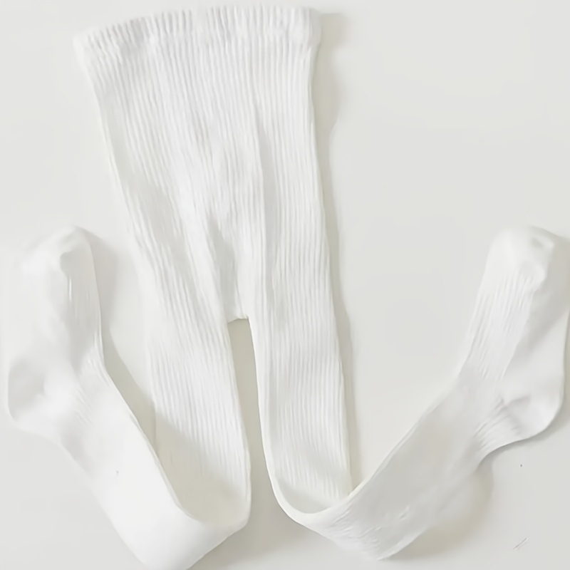 Girls Kids White Thin Velvet Super Elastic Dance Socks - Temu