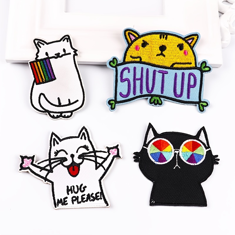 Cute Cartoon Iron On Patches For Diy Clothing Projects - Temu