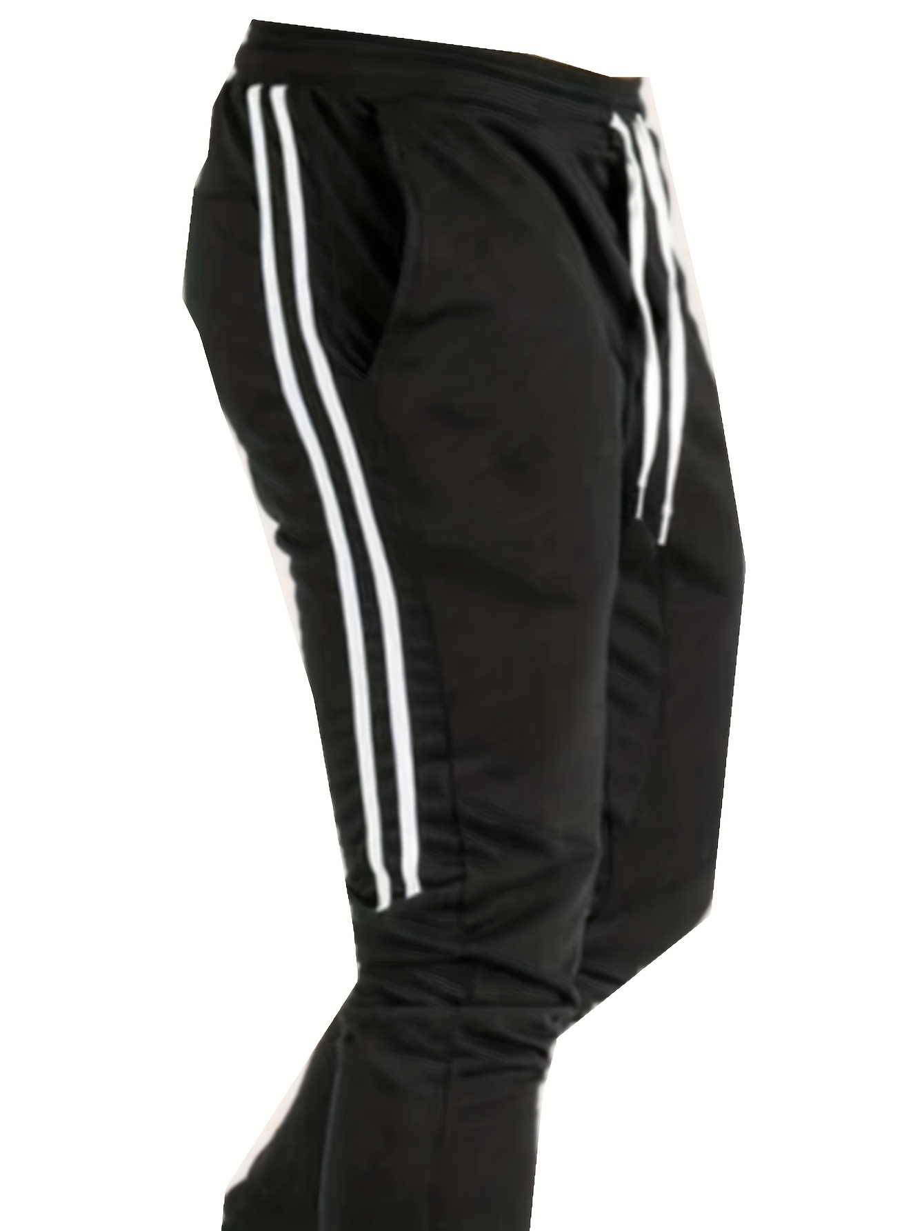 Side Stripe Drawstring Sweatpants Pants Men's Casual - Temu