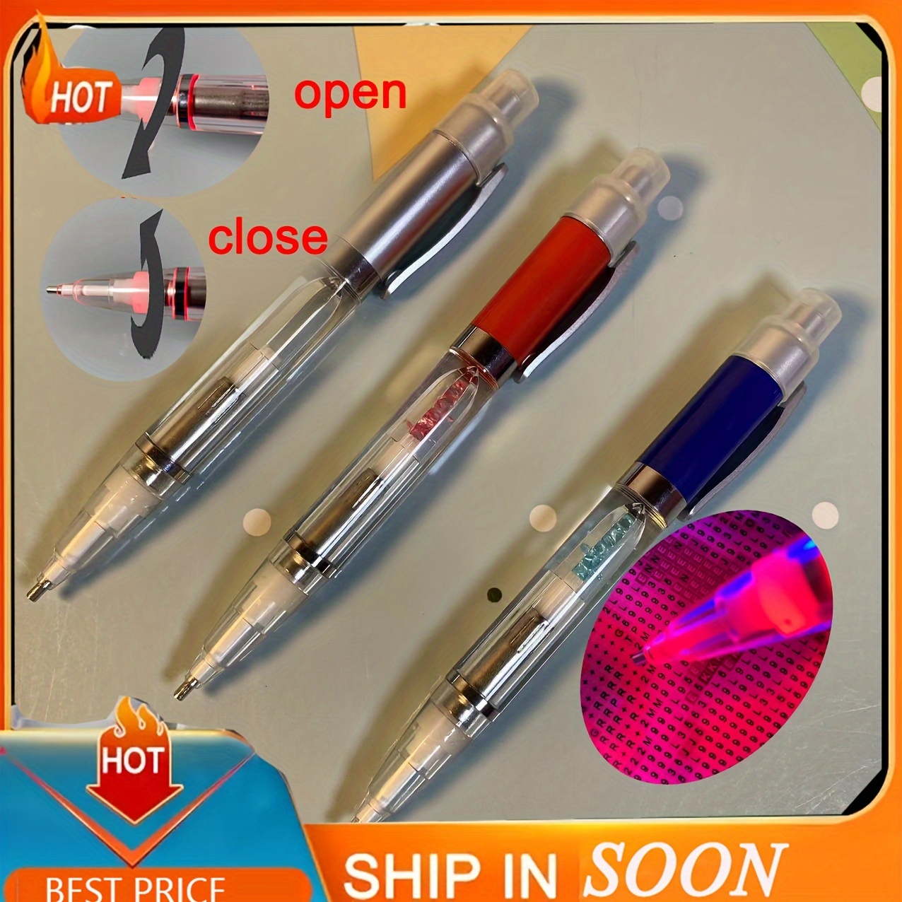5d Artificial Diamond Painting Pens Set Point Drill Pen - Temu