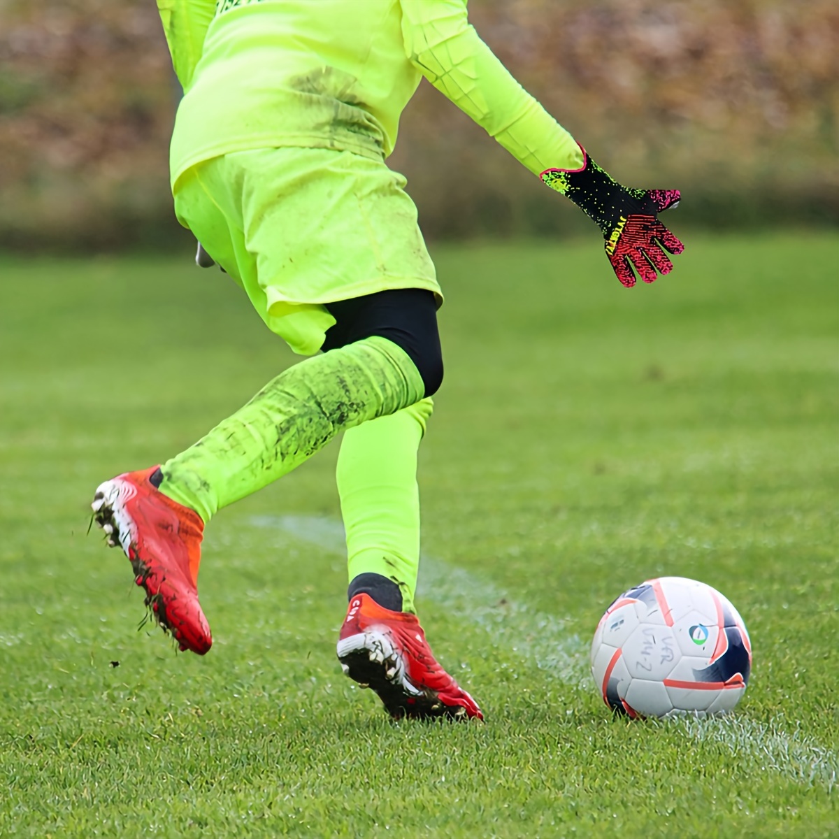 Portero Guantes Portero Agarre Fuerte Guantes Portero Fútbol