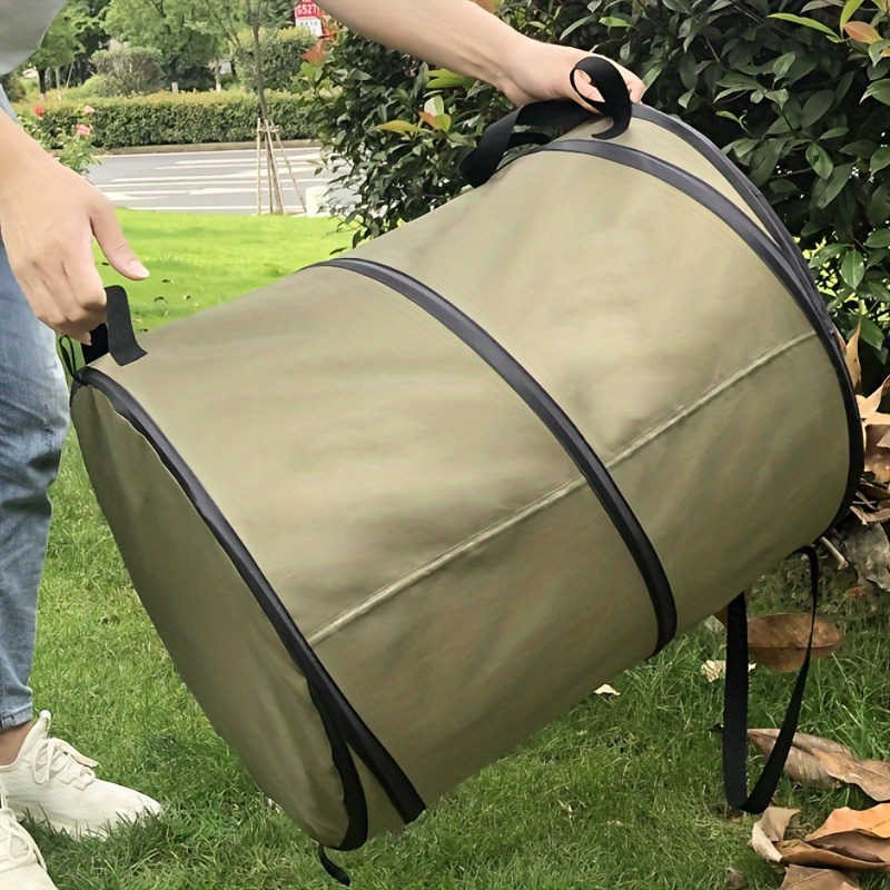 Camping Trash Can, Leaf Bags For Lawn, Large Yard Dustpan