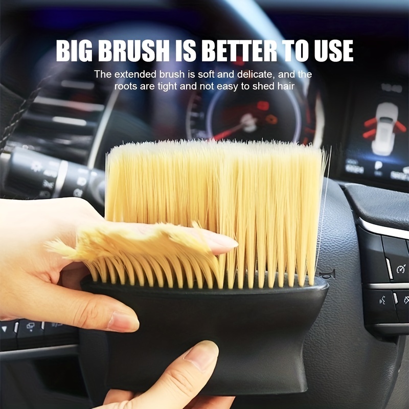 Car Interior Cleaning Brush Car Air Vent Soft Brush Car - Temu