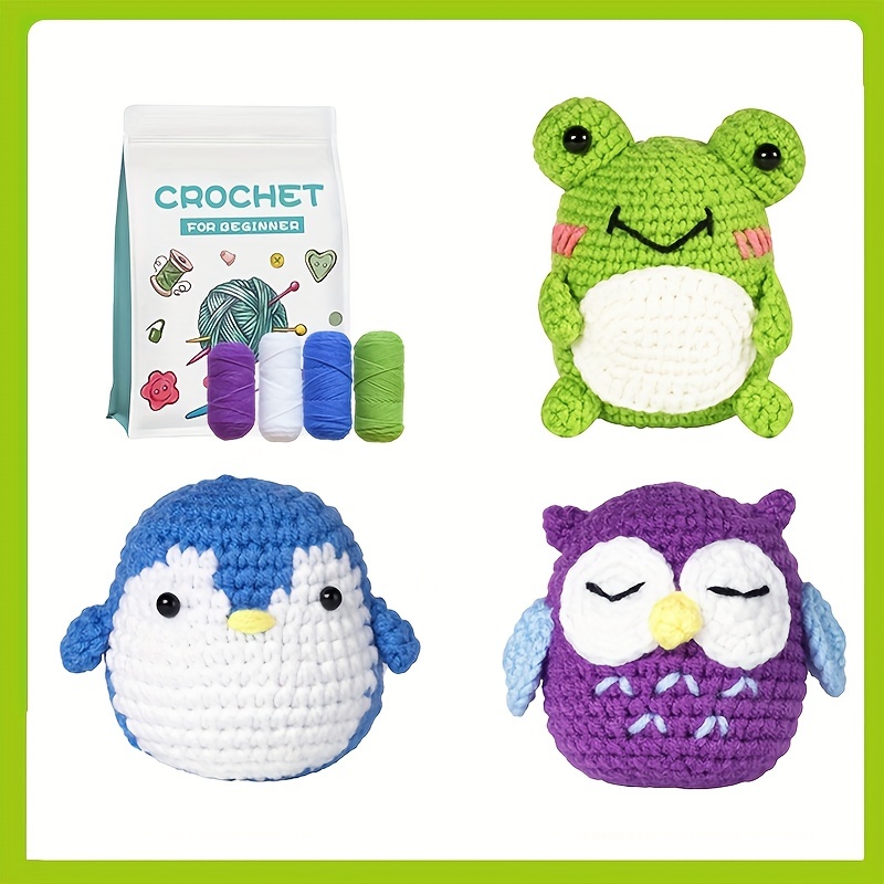 Crochet Kit Animals - Temu Australia