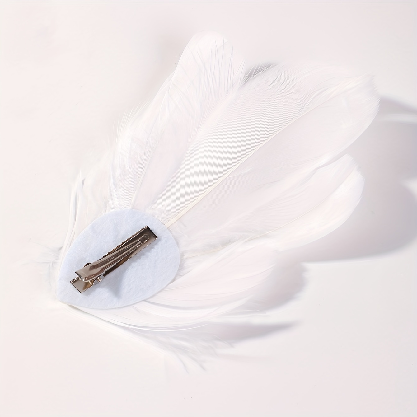 Elegant Faux Feather Ballet Style Hair Clip Dance Hair Clips