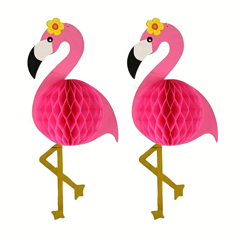 1 Packung Flamingo waben hängedekorationen 55 9 Cm - Temu Austria