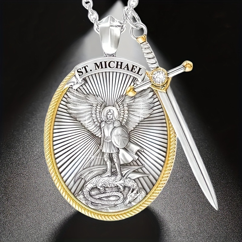 archangel michael sword pendant