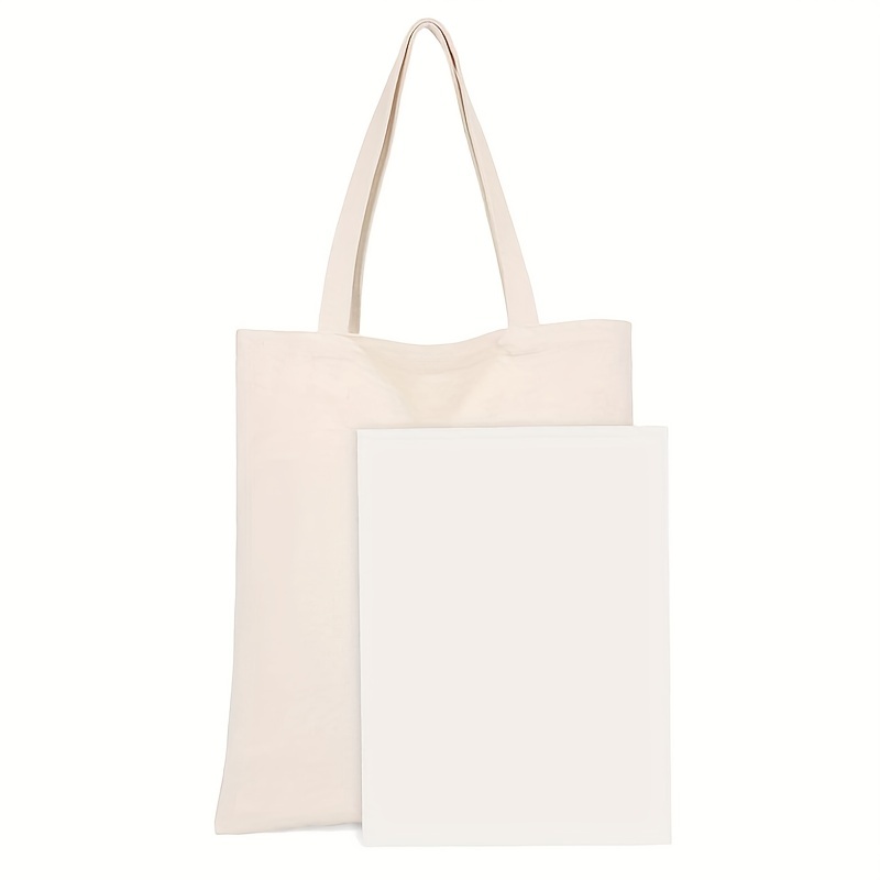 Cartoon Flower Print Shoulder Bag Lightweight Storage Bag