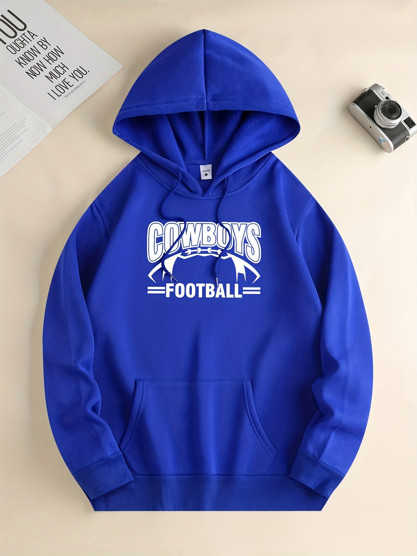 Cowboys Print Hoodie Cool Hoodies For Men Mens Casual Graphic