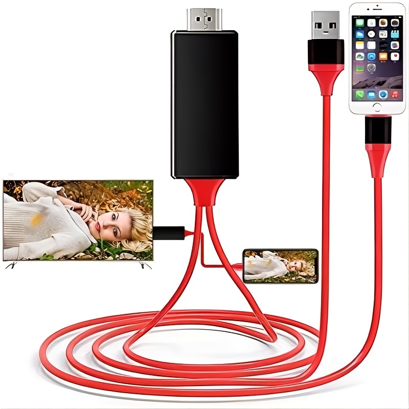 GooDee 3 in 1 iPhone/Android Micro USB & Tape-C to HDMI Convert
