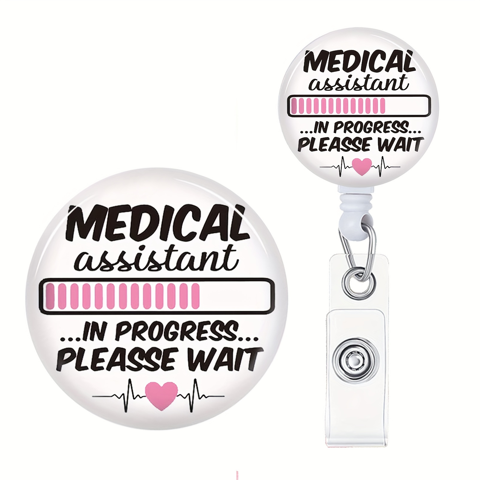 Funny Badge Reel Medical - Temu