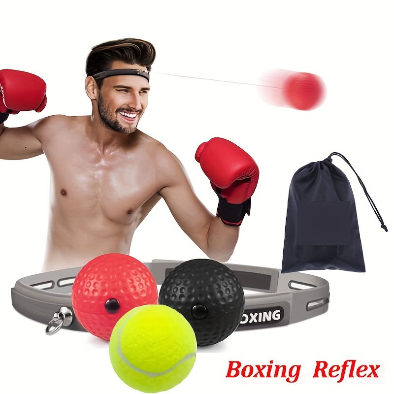 Get Out Boxing Reflex Ball Set – Reaction Ball – Agility Training Boxing  Ball 
