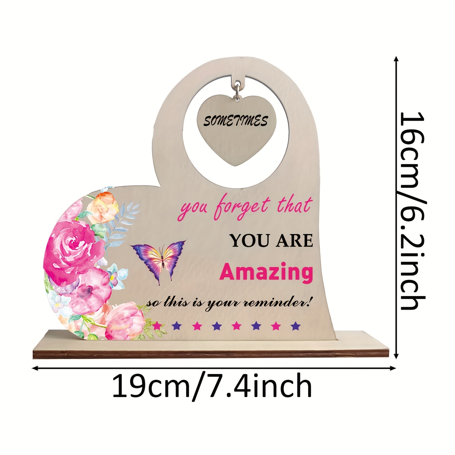 Best Friends Gifts For Women Heart Keepsake Double Sided - Temu