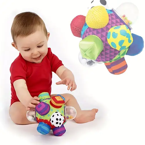 0-3 años Bebé Juguete : bola , desarrollar de bebé inteligencia agarre bola  Juguete ( color al azar ), Moda de Mujer