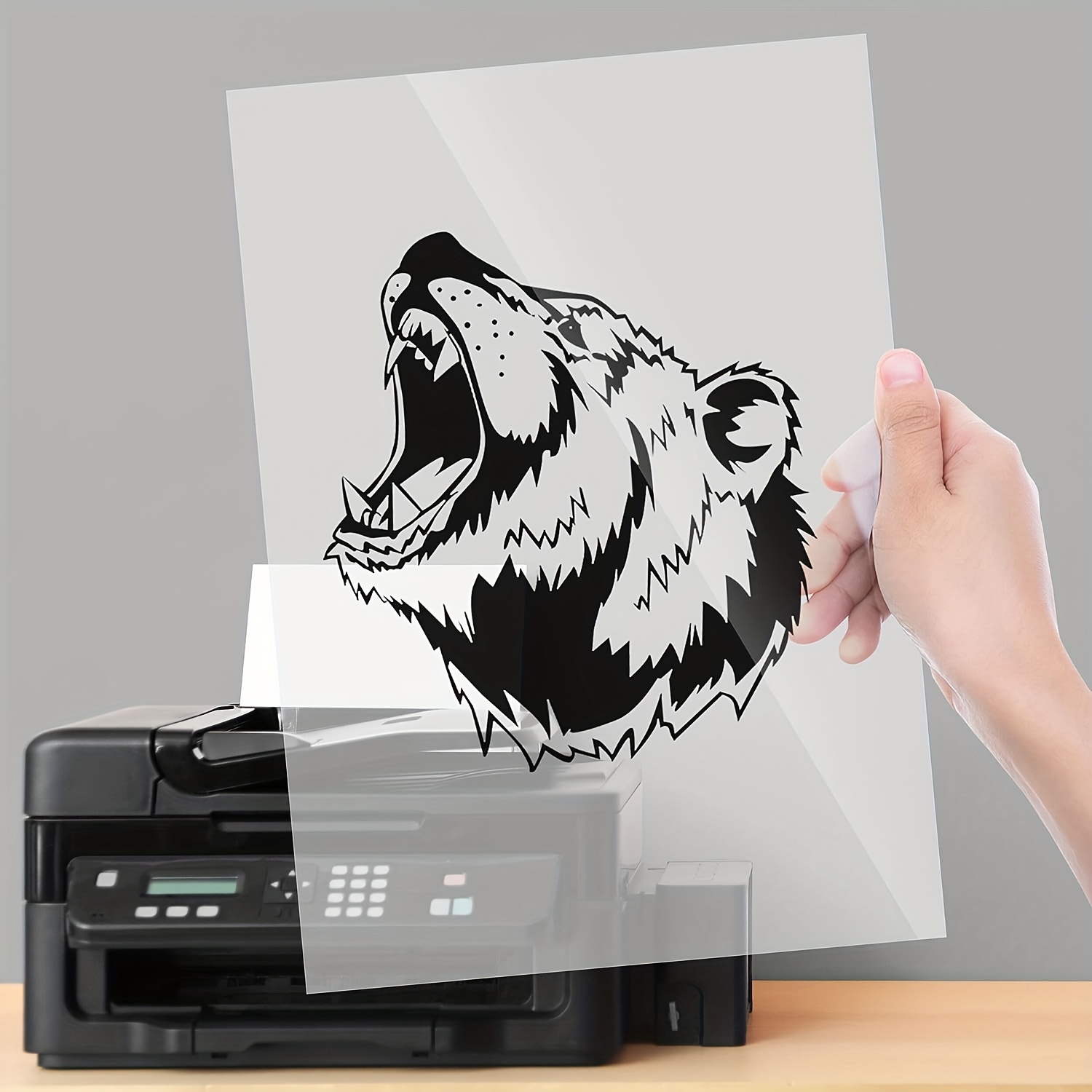 Printing on Transparency Film  Transparent paper, Prints, Laser
