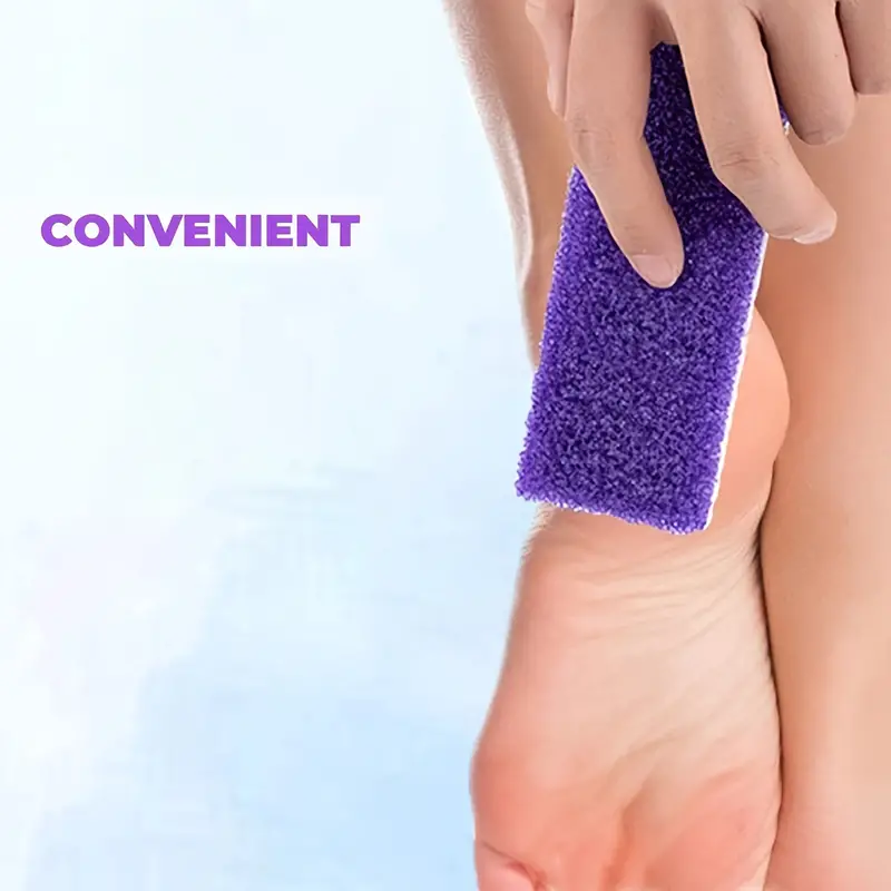 Foot Scrubber Pumice Stone for Feet- Foot Scrubbers for Use in